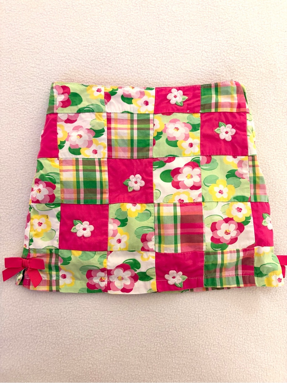 Gymboree Island Lily Patchwork Skort
